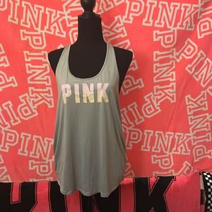 Pink by Victoria secret racer back tank top